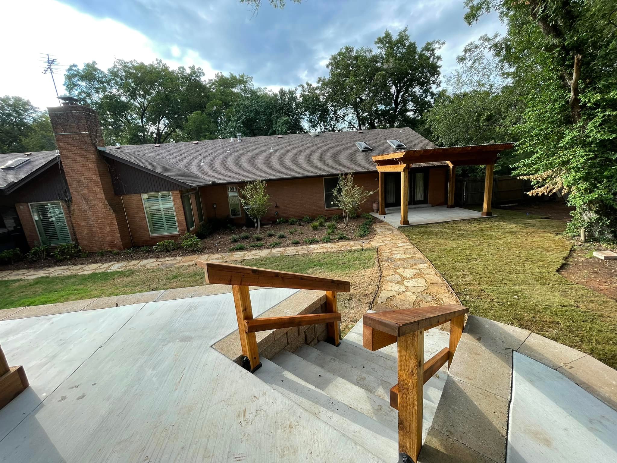 Paver Walkway