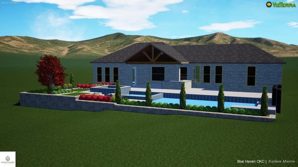 Landscape Design Rendering